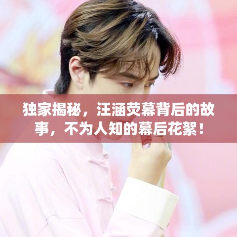 独家揭秘，汪涵荧幕背后的故事，不为人知的幕后花絮！