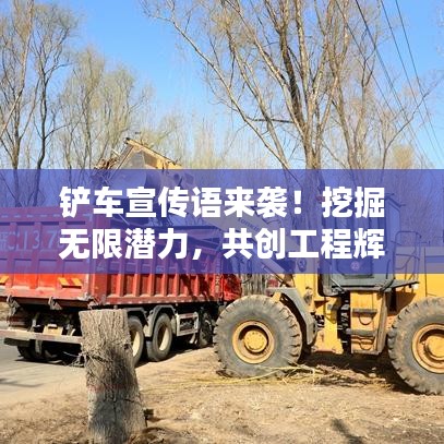 铲车宣传语来袭！挖掘无限潜力，共创工程辉煌！