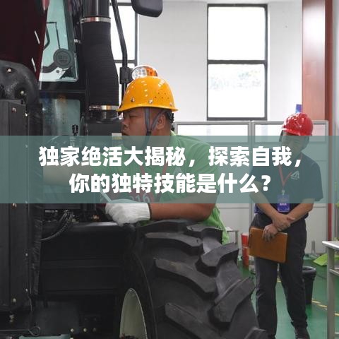 独家绝活大揭秘，探索自我，你的独特技能是什么？